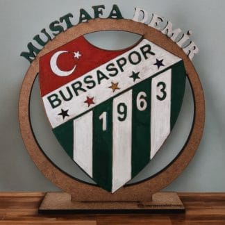 Bursaspor Ahşap Biblo | #sanaozel