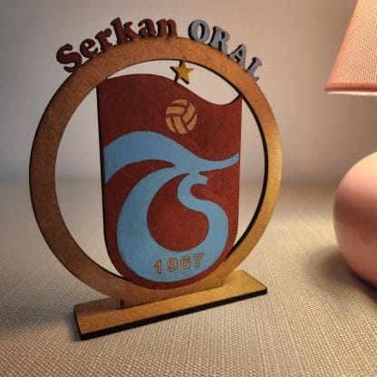 Trabzonspor Armalı Ahşap Biblo | #sanaozel - Görsel 2