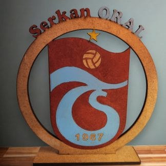 Trabzonspor Armalı Ahşap Biblo | #sanaozel