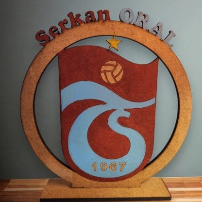 Trabzonspor Armalı Ahşap Biblo | #sanaozel