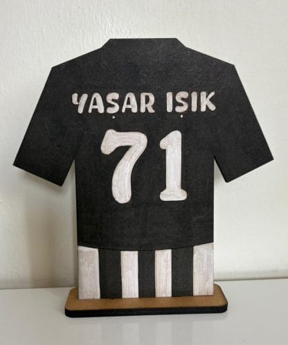 Taraftar Ahşap Forma - Görsel 3